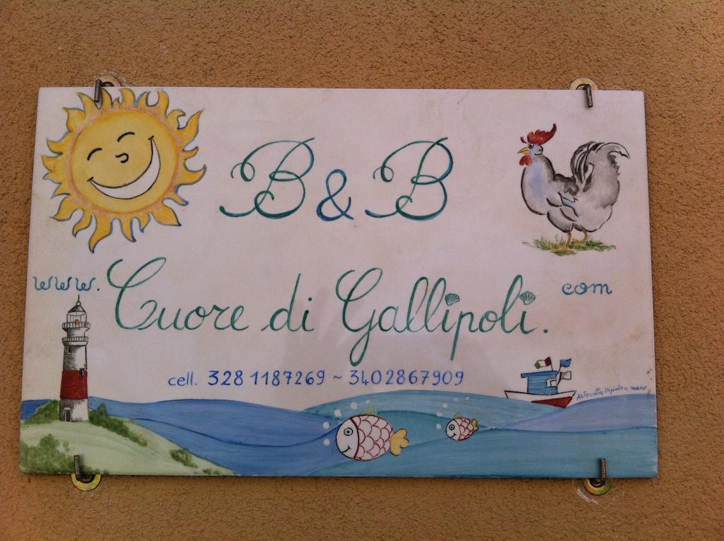 B&B Cuore Di Gallipoli Zewnętrze zdjęcie